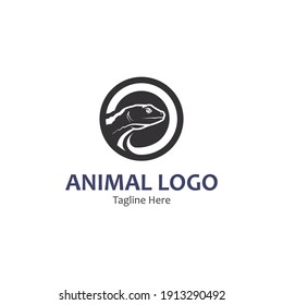 Animal Vector Lizard Salamander Gecko Crocodile And Reptiles Design Logo