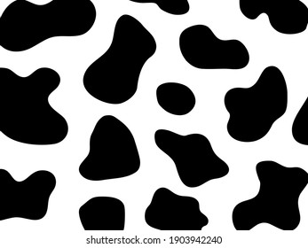 Animal Vector Print Cow Print Pattern Stock Vector (Royalty Free ...