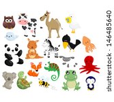 Animal vector set 2