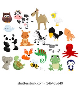 Animal vector set 2