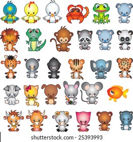 animal vector (set)