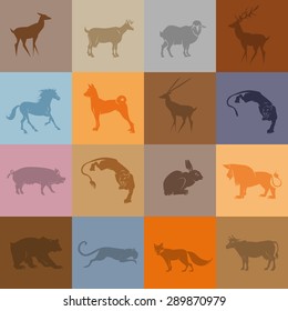 animal vector set