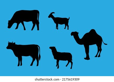 Animal Vector Suitable For Eid Al-adha Theme, Qurban