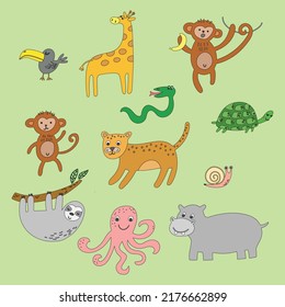 animal vector for your design