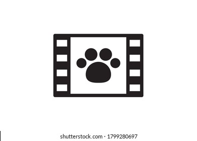 The Animal video vector icon