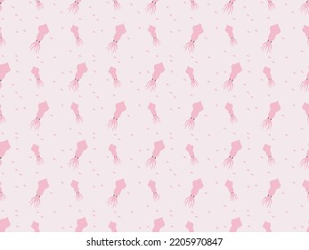 animal watercolor sea underwater pattern seamless background ocean ornament vector cartoon character