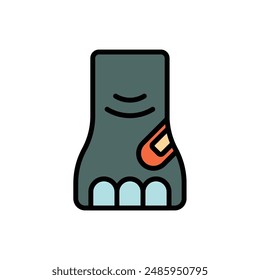 Animal Welfare Treatment Icon Vector Illustration