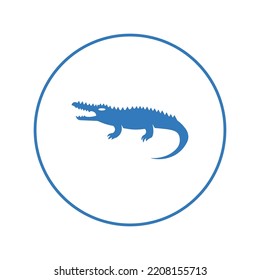 Animal wild life crocodile icon | Circle version icon |