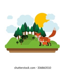 animal wildlife design, vector illustration eps10 graphic 