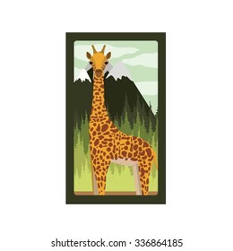 animal wildlife design, vector illustration eps10 graphic 