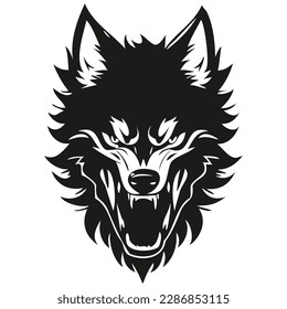 Animal wolf mascot logo for football, basketball, lacrosse, baseball, hockey , soccer team
