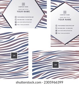animal_business_card_template05. Edit elements such as titles and images according to the purpose, and use them in combination.