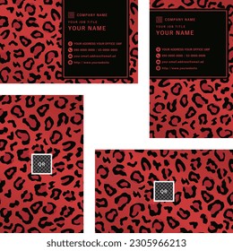 animal_business_card_template08. Edit elements such as titles and images according to the purpose, and use them in combination.