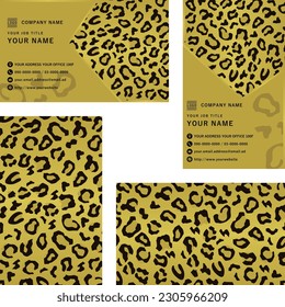 animal_business_card_template10. Edit elements such as titles and images according to the purpose, and use them in combination.