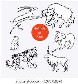 Animals of Asia
