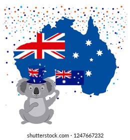 animals australia day celebration