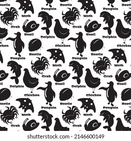Schwarze Silhouette