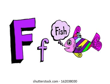 animals cartoon text font by Hand drawing vector letters 