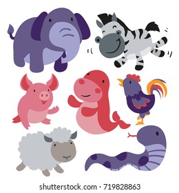 animals character design
