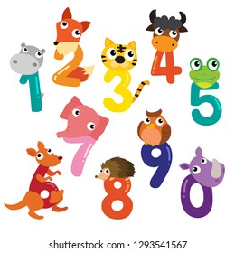 animals character vector design