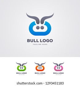 Animals / Cow Bull / deer Logo Illustrations  svg