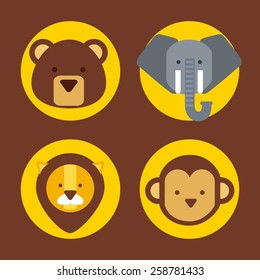 animals cute design, vector illustration eps10 graphic 