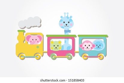 animals design over white background vector illustration 