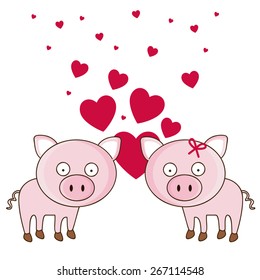 Animals design over white background, vector illustration