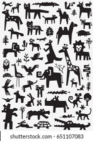 animals doodles