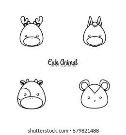 Animals Drawing Face