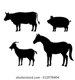 animals farm domestic icon