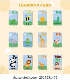 Animals flash Card for kids