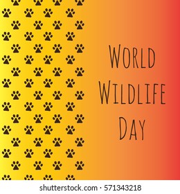 Animal's footprint
