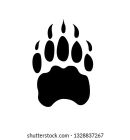 Animals footprints Paw icon. Vector