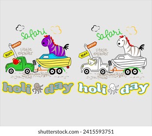 animals friends are playing together in the farm