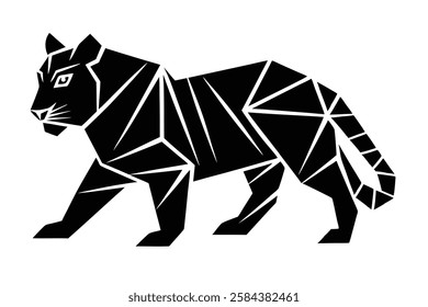 Animals geometric illustrator vector art