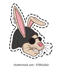 animals hipster design