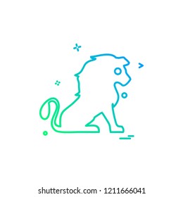 Animals icon design vector