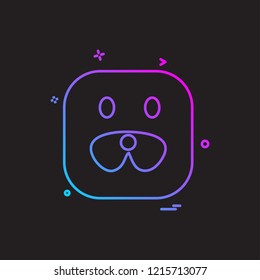 Animals icon design vector