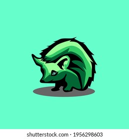 animals icon hedgehog child vector illustration eps 10.