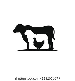 Animals icon isolated on white background