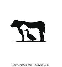 Animals icon isolated on white background