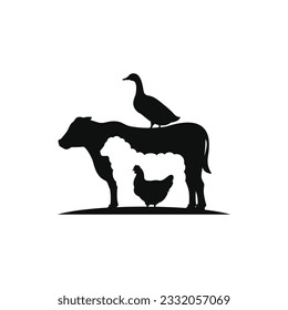 Animals icon isolated on white background