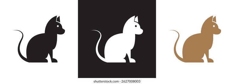 Ícone Animais.  Vetor para sites, interfaces móveis, apresentações, banner, marca visual etc. Ilustração vetorial. isolada no plano de fundo branco e preto. EPS 10