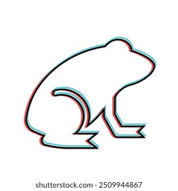 animals icons created by 3D Glasses Effect