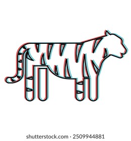 animals icons created by 3D Glasses Effect