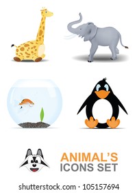 Animal's icons set