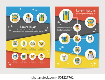 Animals icons set with long shadow,eps10