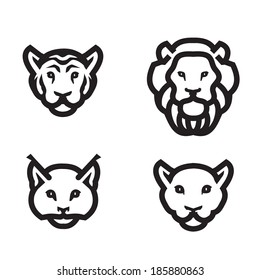 Animals icons. Vector format