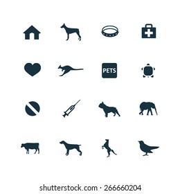 animals Icons Vector set
